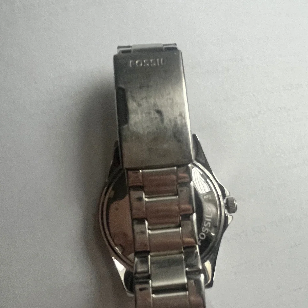 Fossil Riley‎ Stainless Steel Watch model ES3202 *new battery